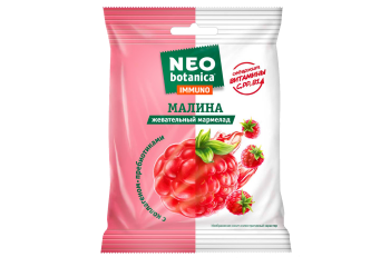 Конфета Мармелад жевательный Neo-botanica Immuno малина 75 гр