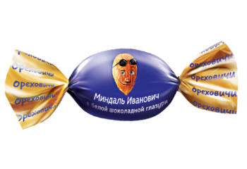 Конфета Конфета Миндаль в молочном шоколаде