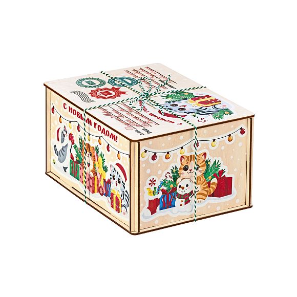 Сладкий новогодний подарок Котики (Взрослым)