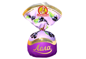 Конфеты Лола со вкусом смородина Славянка