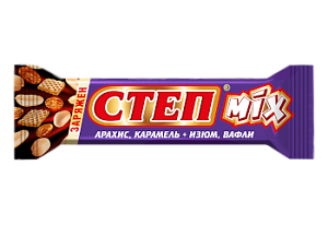 Вафельный батончик Степ mix