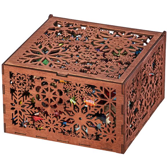 Сладкий новогодний подарок В заснеженных краях Легенды Москвы